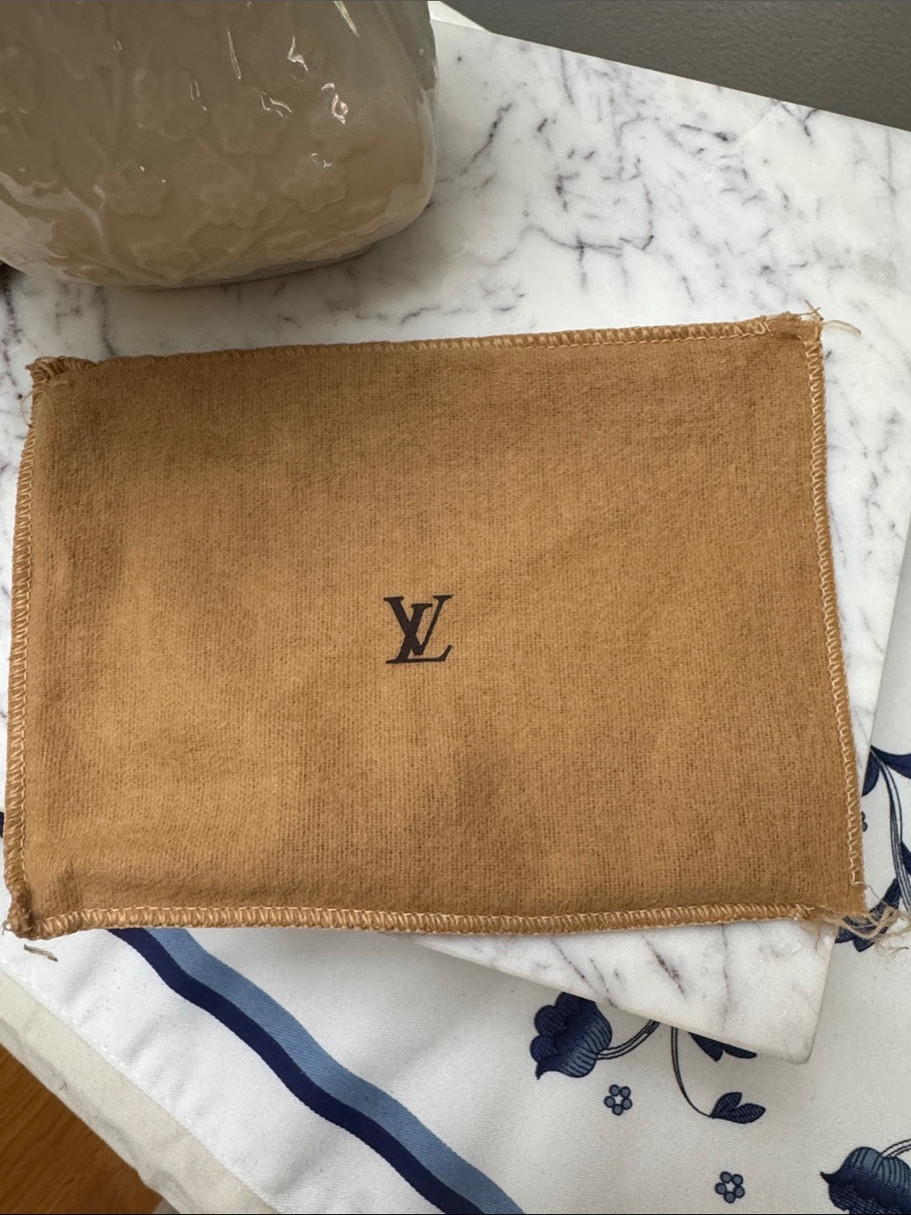 Louis Vuitton dust bag 5” x 7”